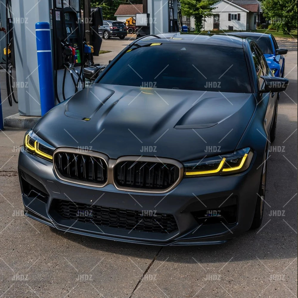 AMBER ANGEL EYE DRL LED BOARD for BMW F90 G30 G31 LCI M5 5 SERIES 530i 540i M550iX 2021-2023 DAYTIME RUNNING LIGHT LED CHIPS