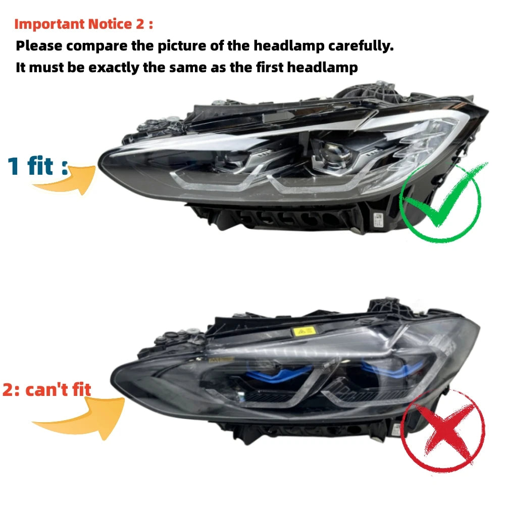 YELLOW ANGEL EYE DRL LED BOARD for G80 M3 G82 G83 M4 G22 G23 G26 4 SERIES 2021-2024 RED/BLUE/ICE BLUE DAYTIME RUNNING LIGHT