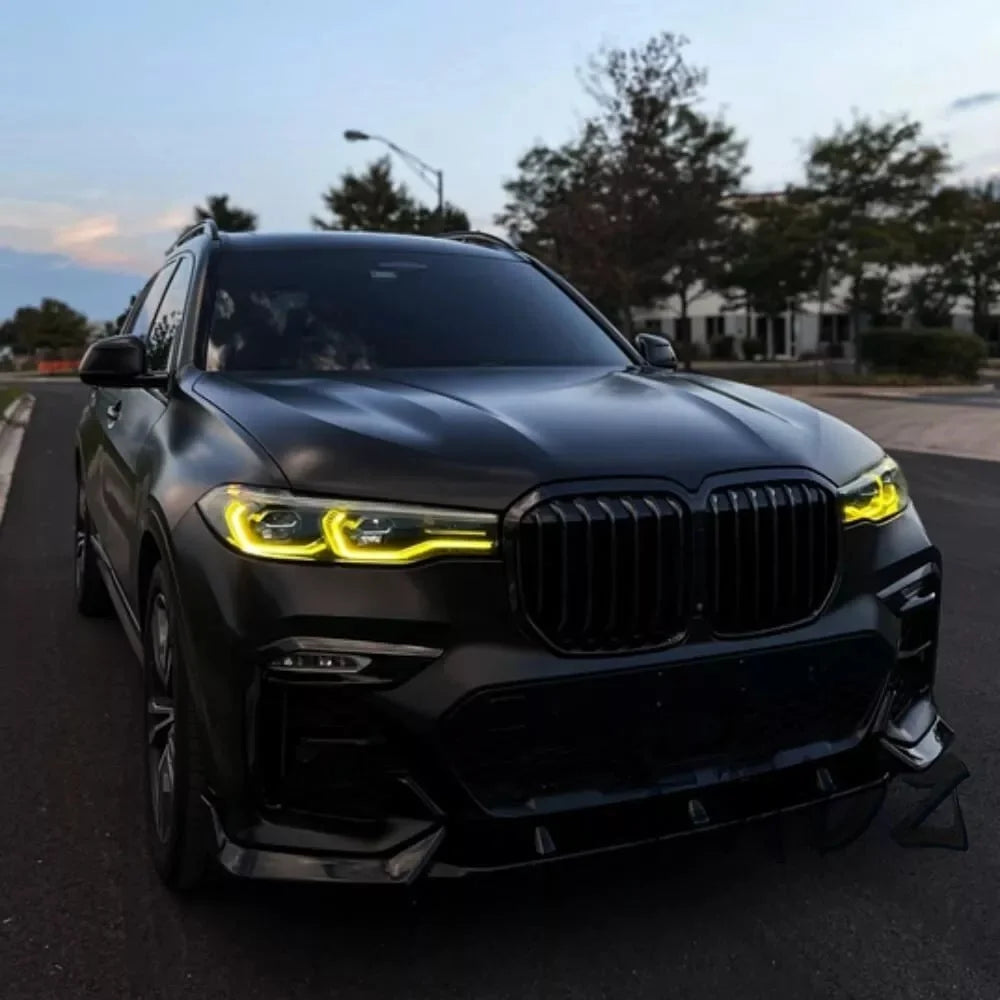 Amber Golden Yellow 12V New Daytime Running Light LED DRL Modules 2020 for X7 G07 40iX 50iX Headlight Angel Eyes