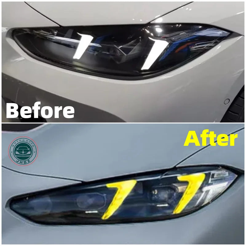 2025 G80 G82 LCI CSL Yellow Amber Red Blue DRL LED Modules for BMW G80 M3 G82 M4 G83 4 Series G22 G26 Daytime Running Lights