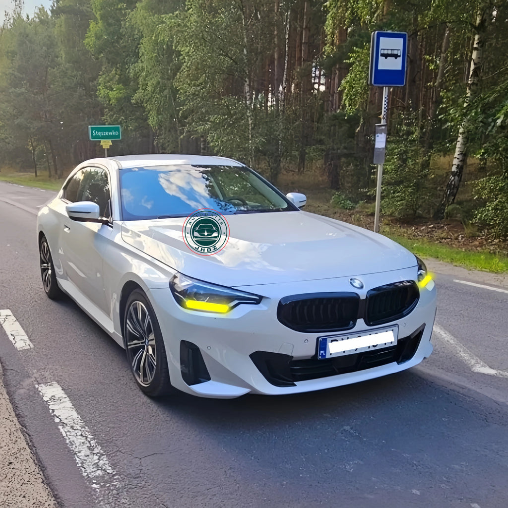 CSL Yellow DRL for BMW G87 M2 G42 2 SERIES 22-24 Daytime Running Light LED Module Set