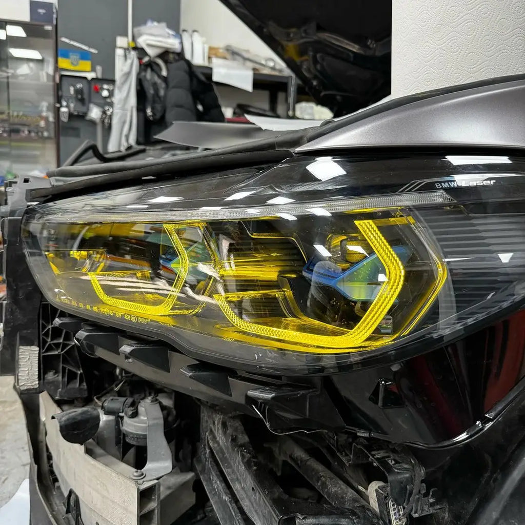 G30 Yellow Drl RGB Amber Daytime Running Lights LED Module 63117214939 63117214940 for 2017-2020 BMW G30 Yellow DRL M5