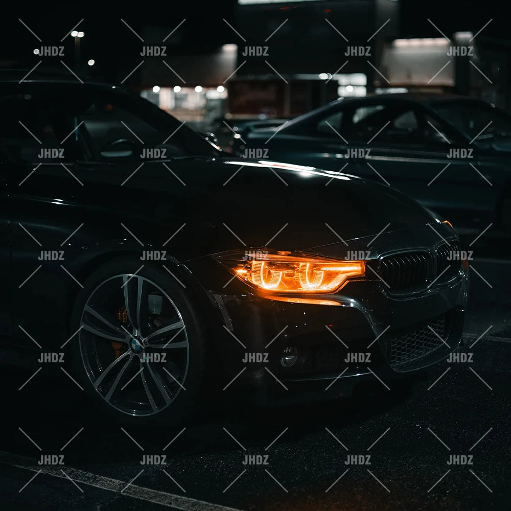 AMBER ANGEL EYE DRL LED BOARD for BMW F30 F30 LCI 320i 320iX 328d 328dX 328i 328iX 340i 340iX DAYTIME RUNNING LIGHT 2016-2018