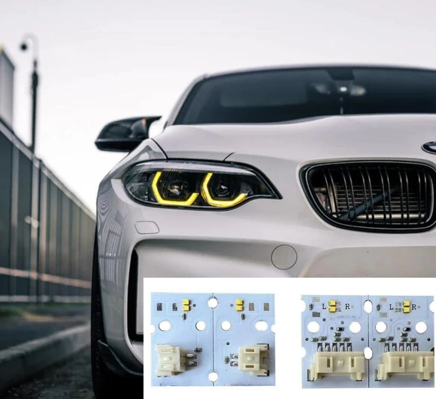 Best Quality DRL LED Boards 63117494851 63117494852 for bmw F22 Yellow Drl Module OEM Standard Upgrade Car Accessories 2018-2021