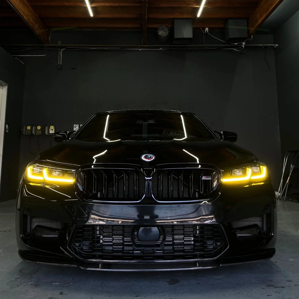 High Quality CSL Yellow Angel Eyes LED Board for 2022 2023 BMW G30 Yellow DRL M5 F90 Facelift Others Car Light Accessories