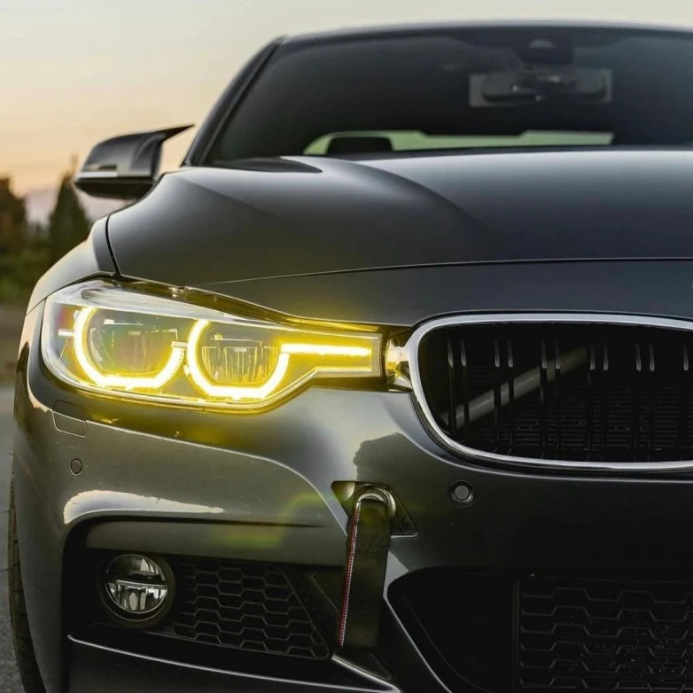 New Yellow Angel Eyes DRL Control Module Unit 7419615 for 3 Series F30/F31 12V LED Headlight Direct Replacement 2016-2018