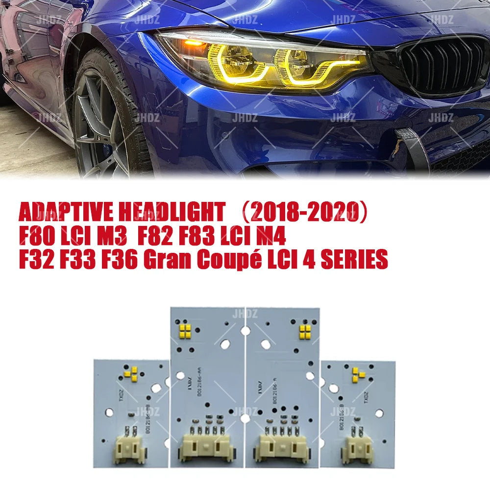 YELLOW ANGEL EYE DRL LED BOARD for G80 G82 G83 G22 G23 G26 G20 G21 G30 G31 G01 G02 G87 G42 G05 G06 G07 G14 G15 G16 G11 G12