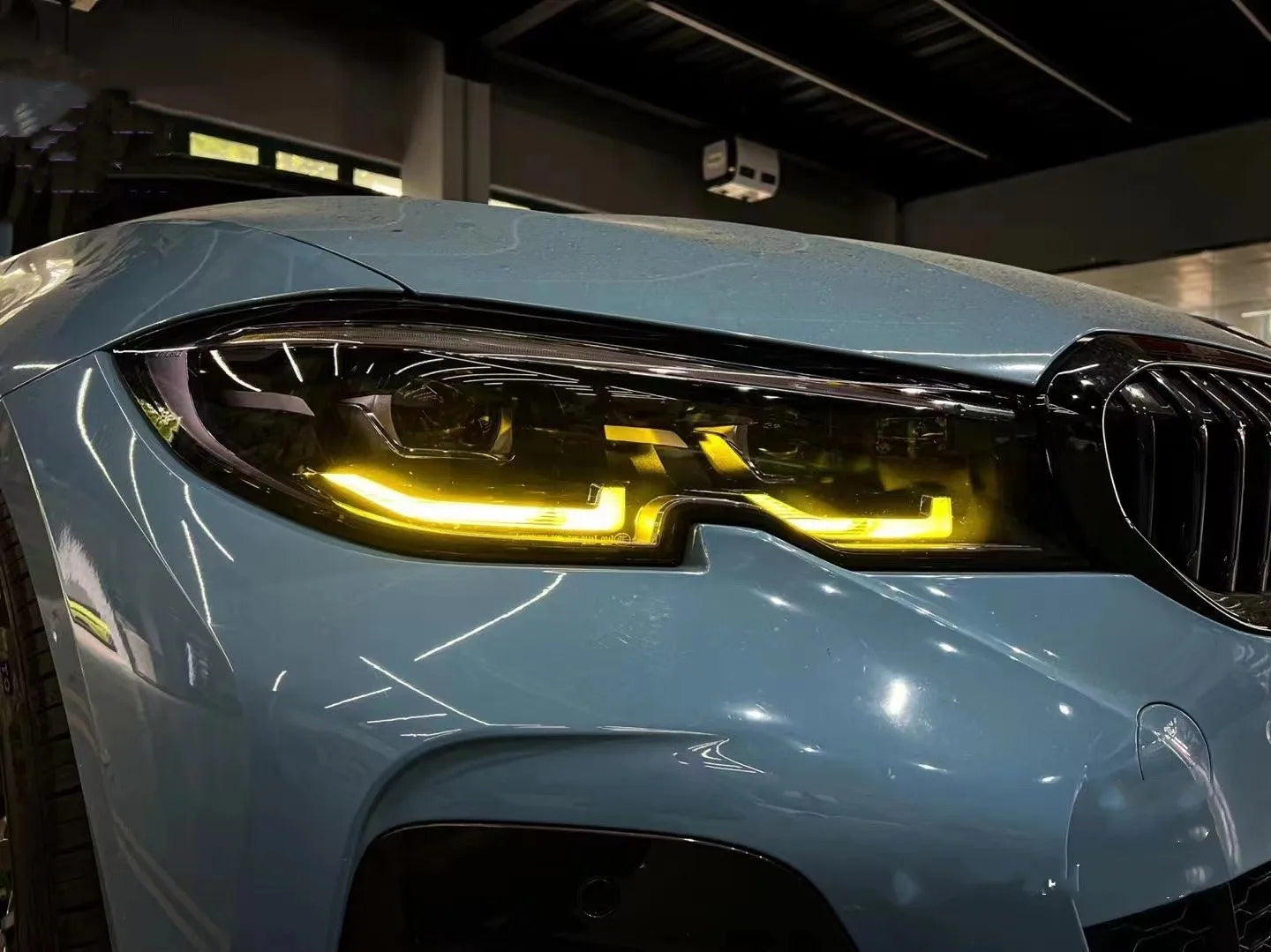 Yellow CSL LED Module for BMW 2019-2022 G20 Yellow DRL 63118496135 63118496136 63118496133 LED Headlight