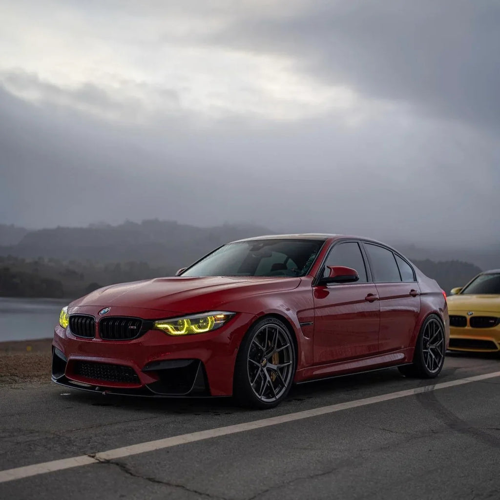 M3 M4 Yellow Angel Eyes DRL Multicolor LED Lights for bmw Csl F80 F82 LCI GTS DRL Module