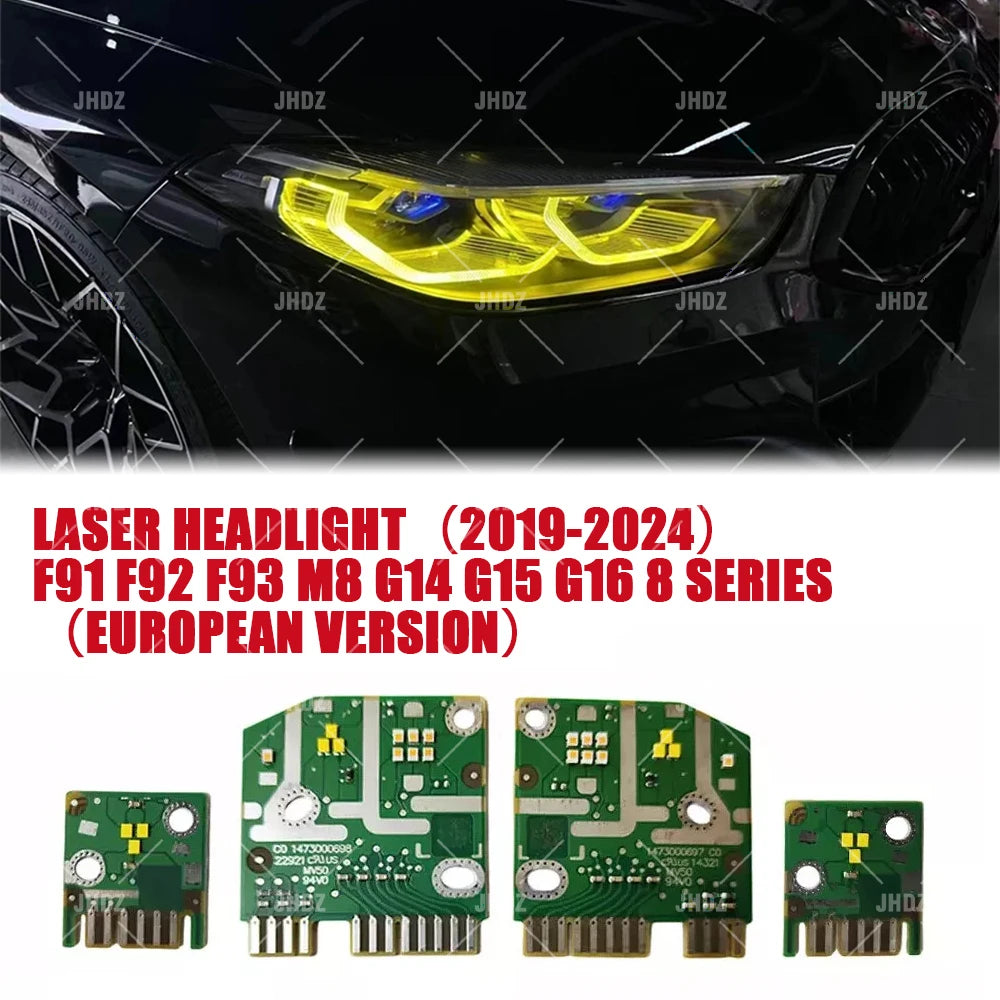 YELLOW ANGEL EYE DRL LED BOARD for G80 G82 G83 G22 G23 G26 G20 G21 G30 G31 G01 G02 G87 G42 G05 G06 G07 G14 G15 G16 G11 G12