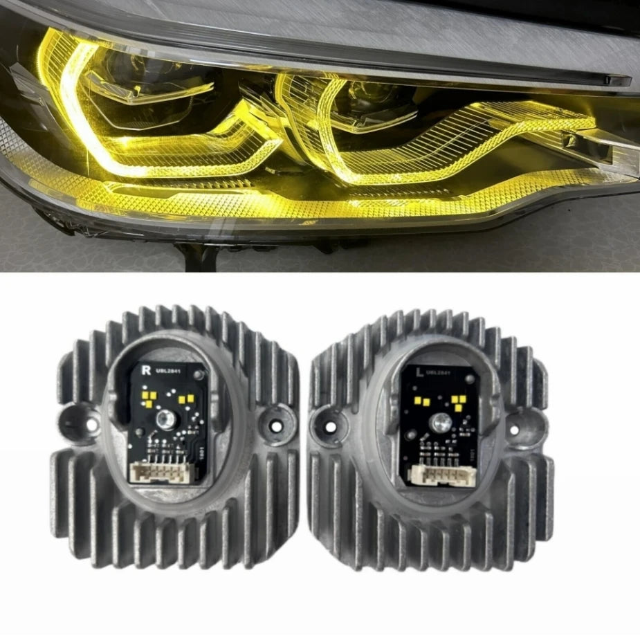 Angel Eyes CSL DRLs Module for BMW G30 Yellow DRL 530i 540i G31 F90 M5 Adaptive Headlight 2017-2020
