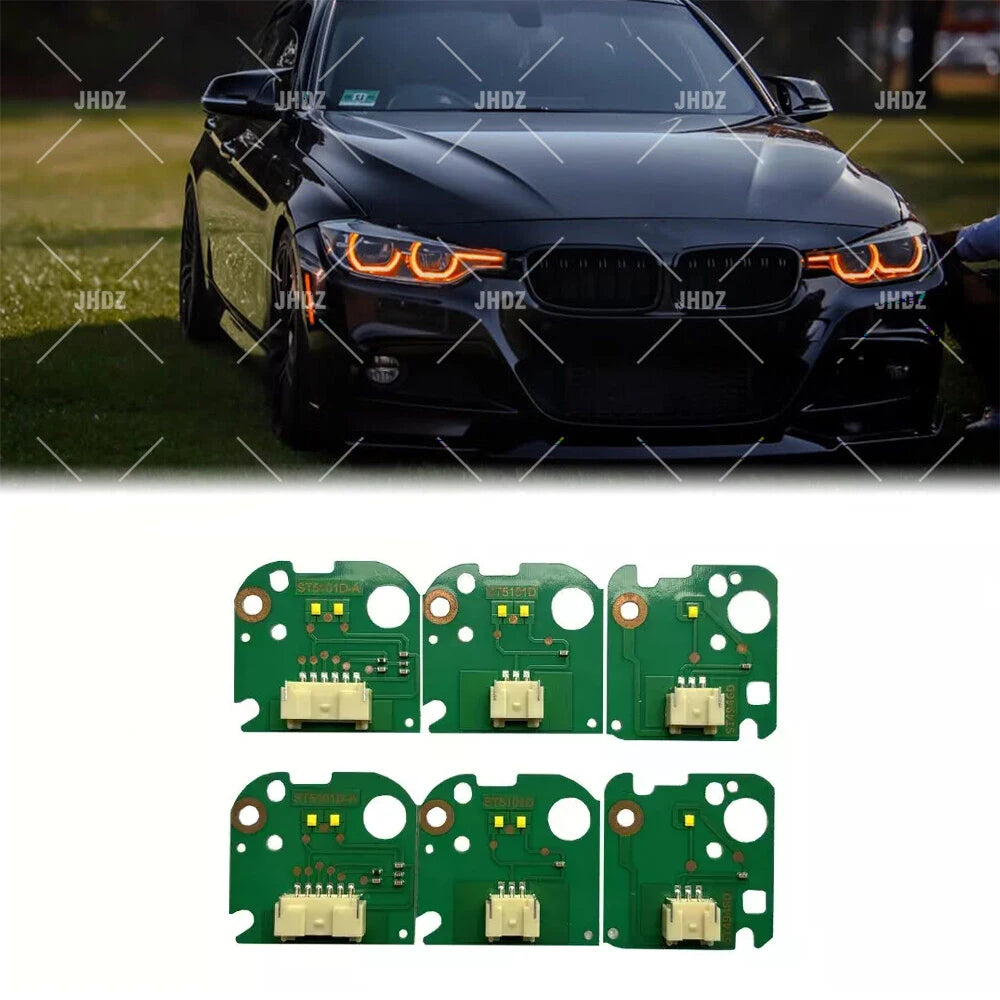AMBER ANGEL EYE DRL LED BOARD for BMW F30 F30 LCI 320i 320iX 328d 328dX 328i 328iX 340i 340iX DAYTIME RUNNING LIGHT 2016-2018