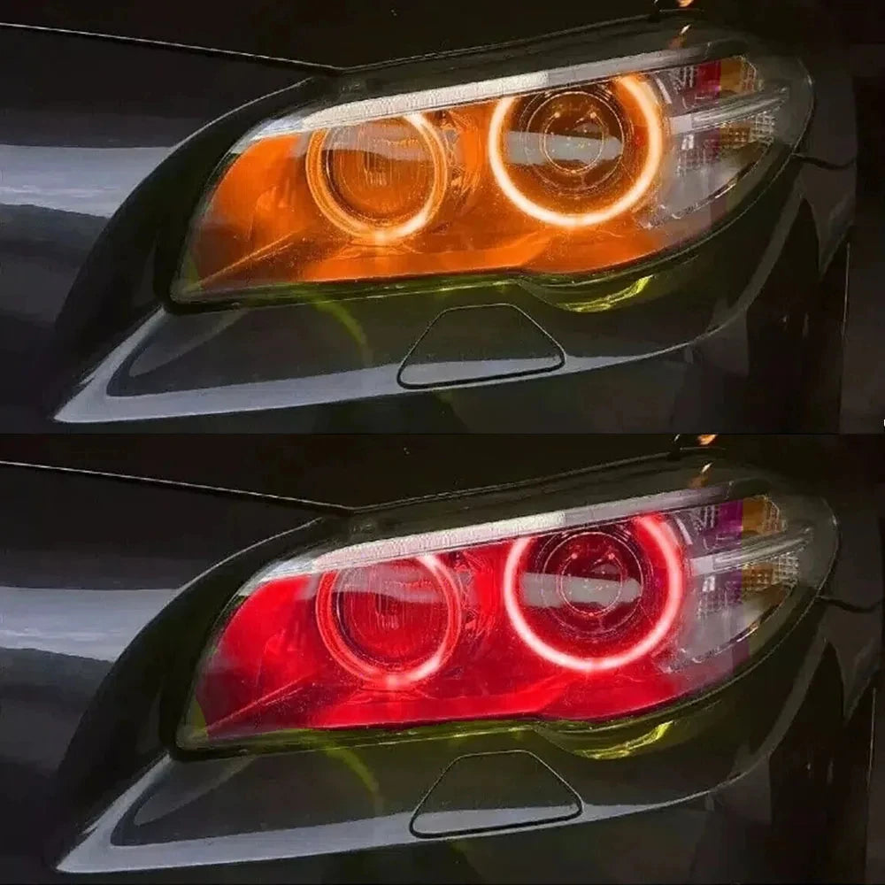 Lemon Yellow CSL LED Modules for 2014-2016 BMW F10 F11 LCI M5 Xenon Headlight Yellow DRL Daytiem Running Lights