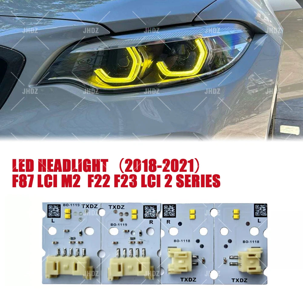 YELLOW ANGEL EYE DRL LED BOARD for G80 G82 G83 G22 G23 G26 G20 G21 G30 G31 G01 G02 G87 G42 G05 G06 G07 G14 G15 G16 G11 G12