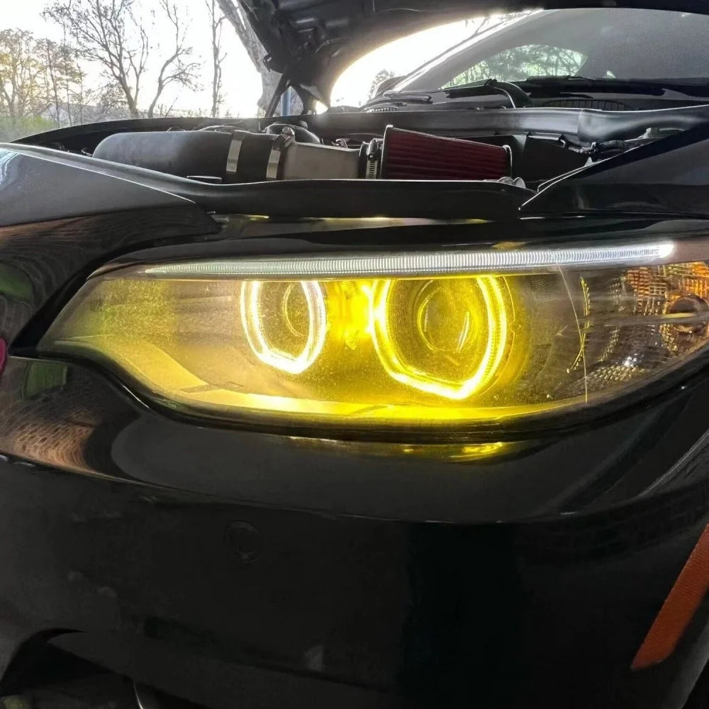 CSL Yellow LED DRL Module for 2014-17 BMW F87 M2 2 Series F22 F23 228i 230i M235i Xenon Headlamp Daytime Running Lights Upgrade