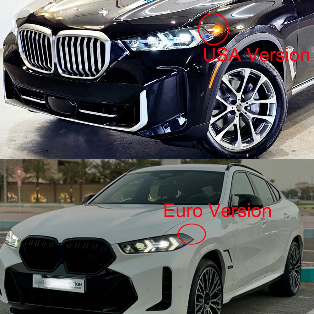 New Golden Yellow LED Board Chips for 2023 2024 BMW F95 F96 LCI M Comp Orange Amber Red Multi Color DRL Turn Signal Modules