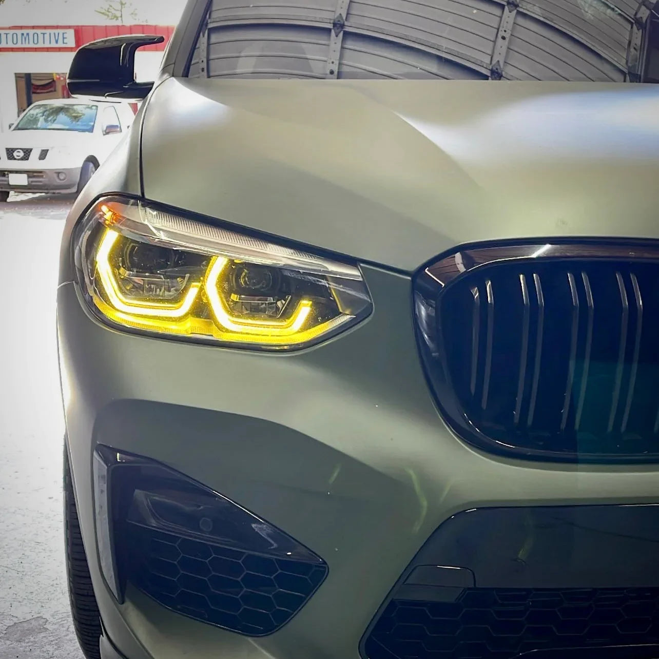 New Headlight Yellow DRL Angel Eye LED Module for 2018-2021 BMW X3 G01 X4 G02 Red Blue Amber Daylights Upgrade