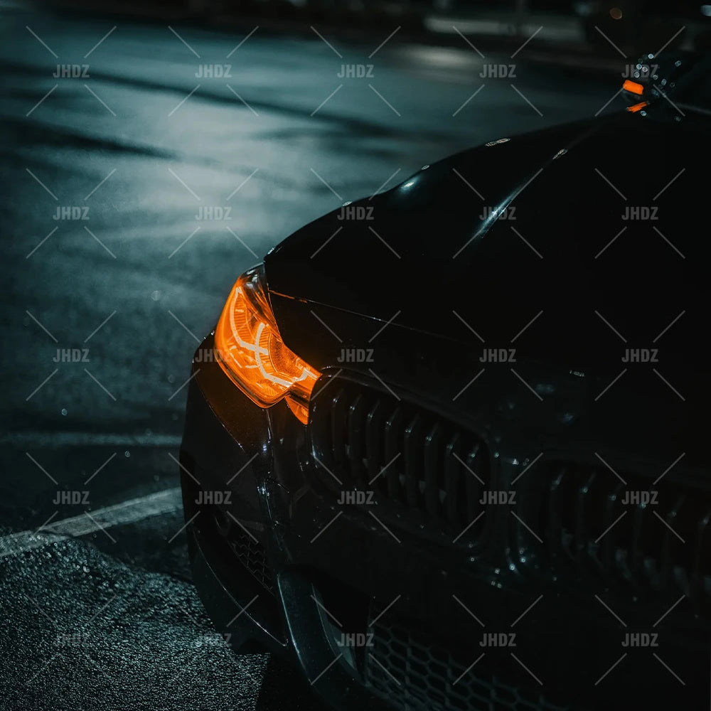 AMBER ANGEL EYE DRL LED BOARD for BMW F30 F30 LCI 320i 320iX 328d 328dX 328i 328iX 340i 340iX DAYTIME RUNNING LIGHT 2016-2018