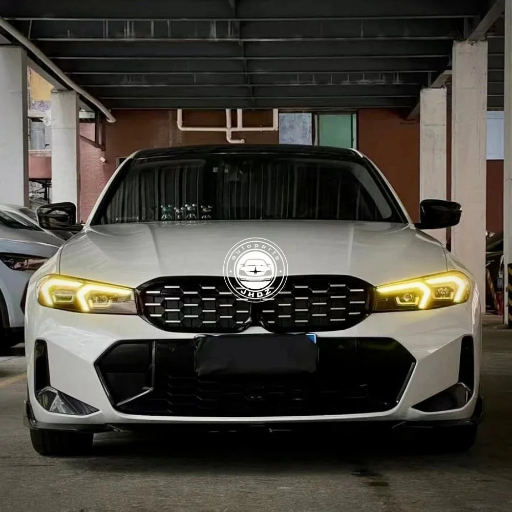 Yellow Angel Eyes LED Boards for 2023 2024 BMW G20 330 330i 330e XDrive DRL Turn Signal Light Auto Accessories US Version