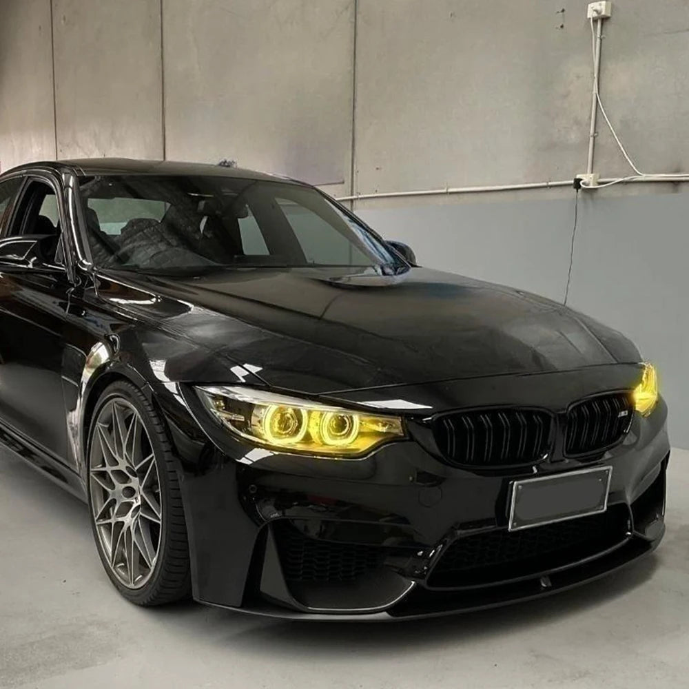 M3/M4 Yellow DRL Module for F80/F32/F36 LCI LED Headlight Daytime Running Lights 12V New Plug & Play Upgrade