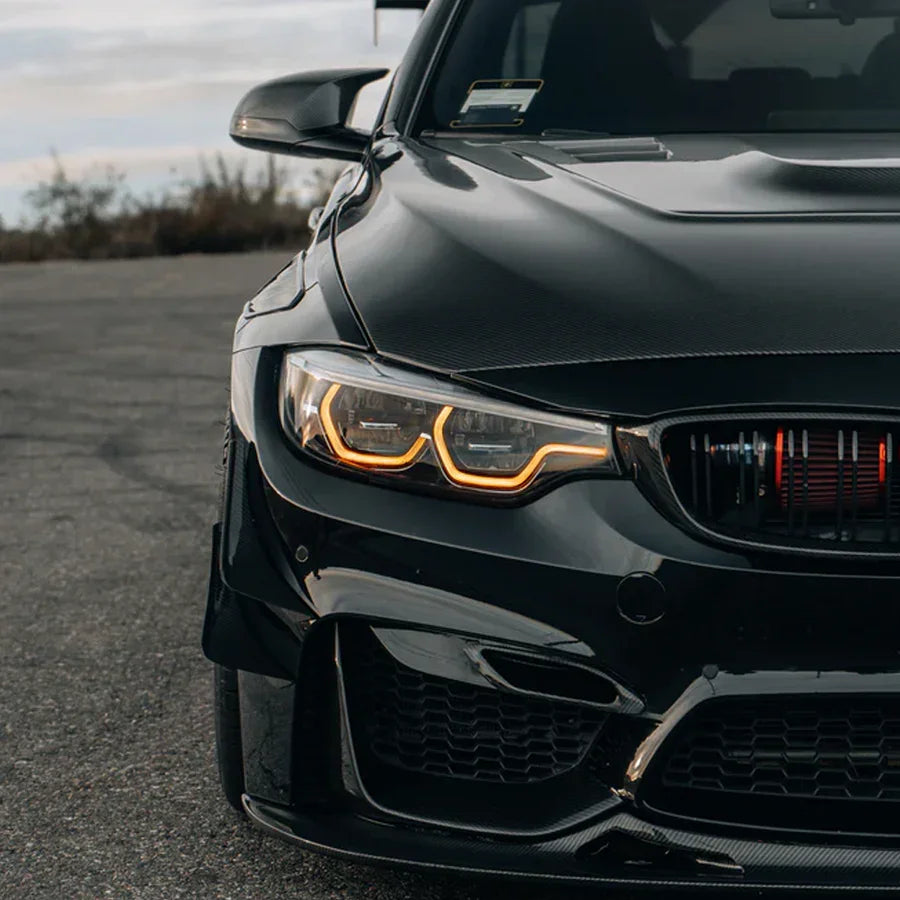 Amber Yellow Red Blue Angel Eyes DRL LED Lights for BMW F80 F82 M3 M4 Series Ikon Style Front Lamp Car Accessories LED Module