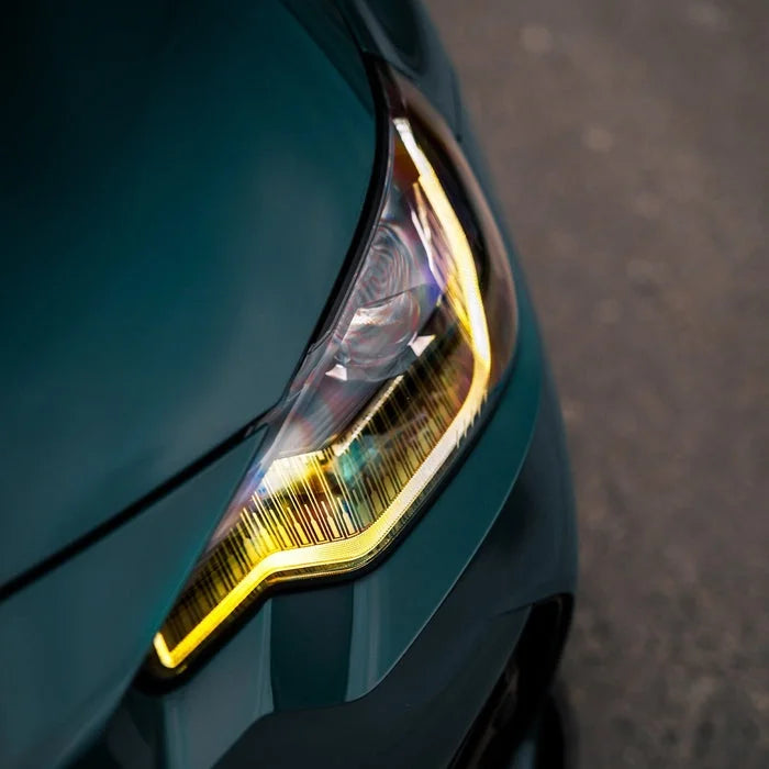 OEM DRL Lemon Yellow Angel Eyes LED Module for BMW 2 Series M2 G42 G87 CSL Style Daytime Running Light 2022-2024