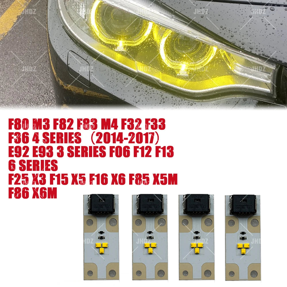 YELLOW ANGEL EYE DRL LED BOARD for G80 G82 G83 G22 G23 G26 G20 G21 G30 G31 G01 G02 G87 G42 G05 G06 G07 G14 G15 G16 G11 G12