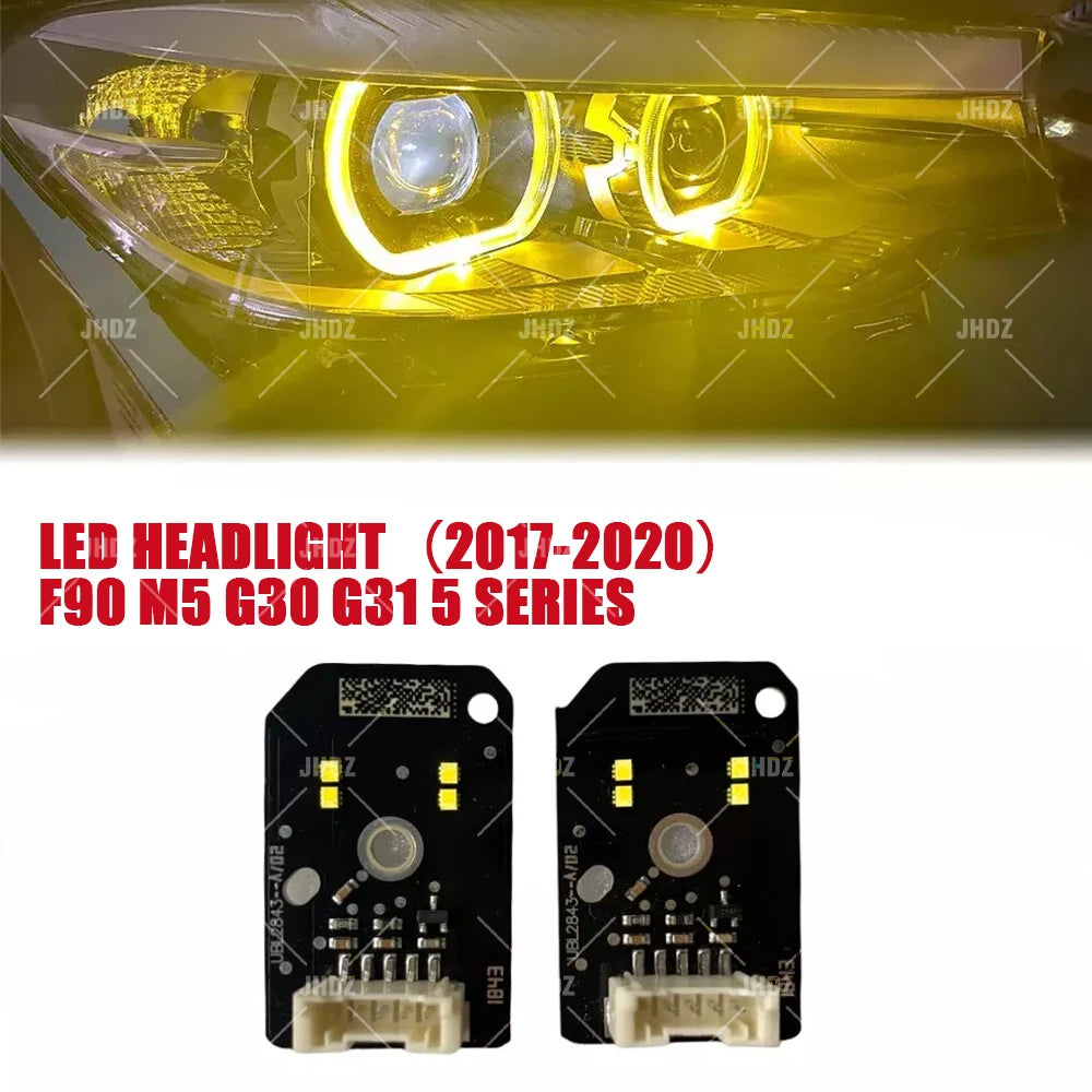 YELLOW ANGEL EYE DRL LED BOARD for G80 G82 G83 G22 G23 G26 G20 G21 G30 G31 G01 G02 G87 G42 G05 G06 G07 G14 G15 G16 G11 G12