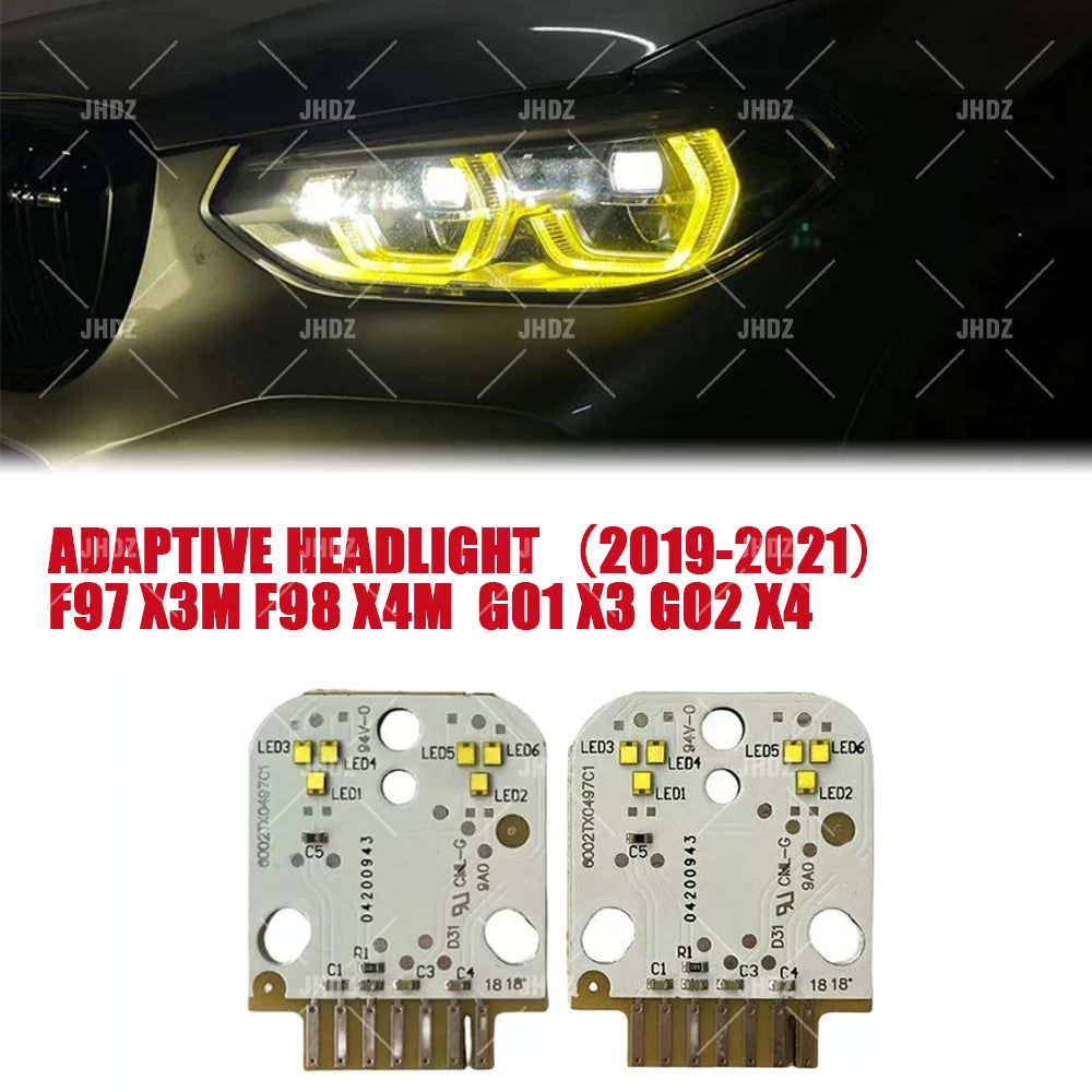 YELLOW ANGEL EYE DRL LED BOARD for G80 G82 G83 G22 G23 G26 G20 G21 G30 G31 G01 G02 G87 G42 G05 G06 G07 G14 G15 G16 G11 G12