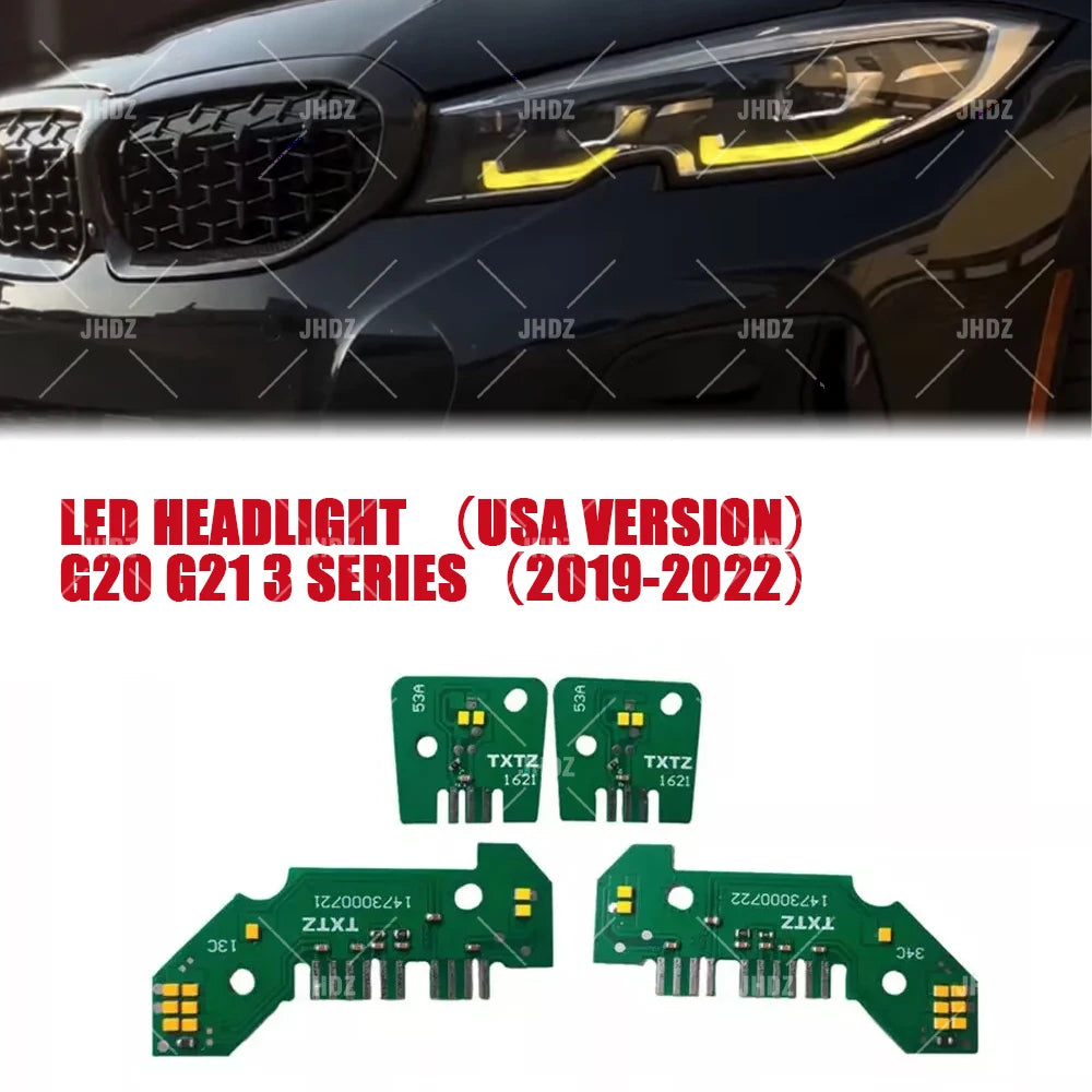 YELLOW ANGEL EYE DRL LED BOARD for G80 G82 G83 G22 G23 G26 G20 G21 G30 G31 G01 G02 G87 G42 G05 G06 G07 G14 G15 G16 G11 G12