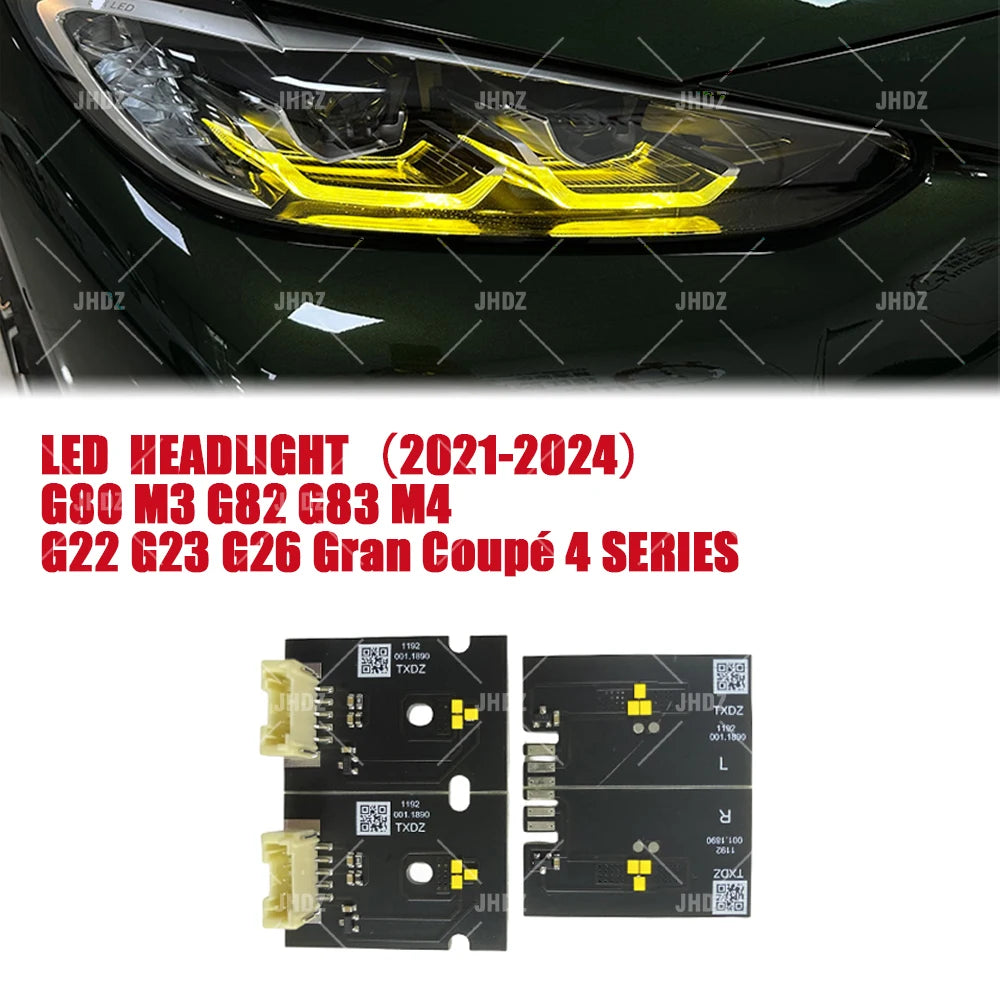 YELLOW ANGEL EYE DRL LED BOARD for G80 G82 G83 G22 G23 G26 G20 G21 G30 G31 G01 G02 G87 G42 G05 G06 G07 G14 G15 G16 G11 G12