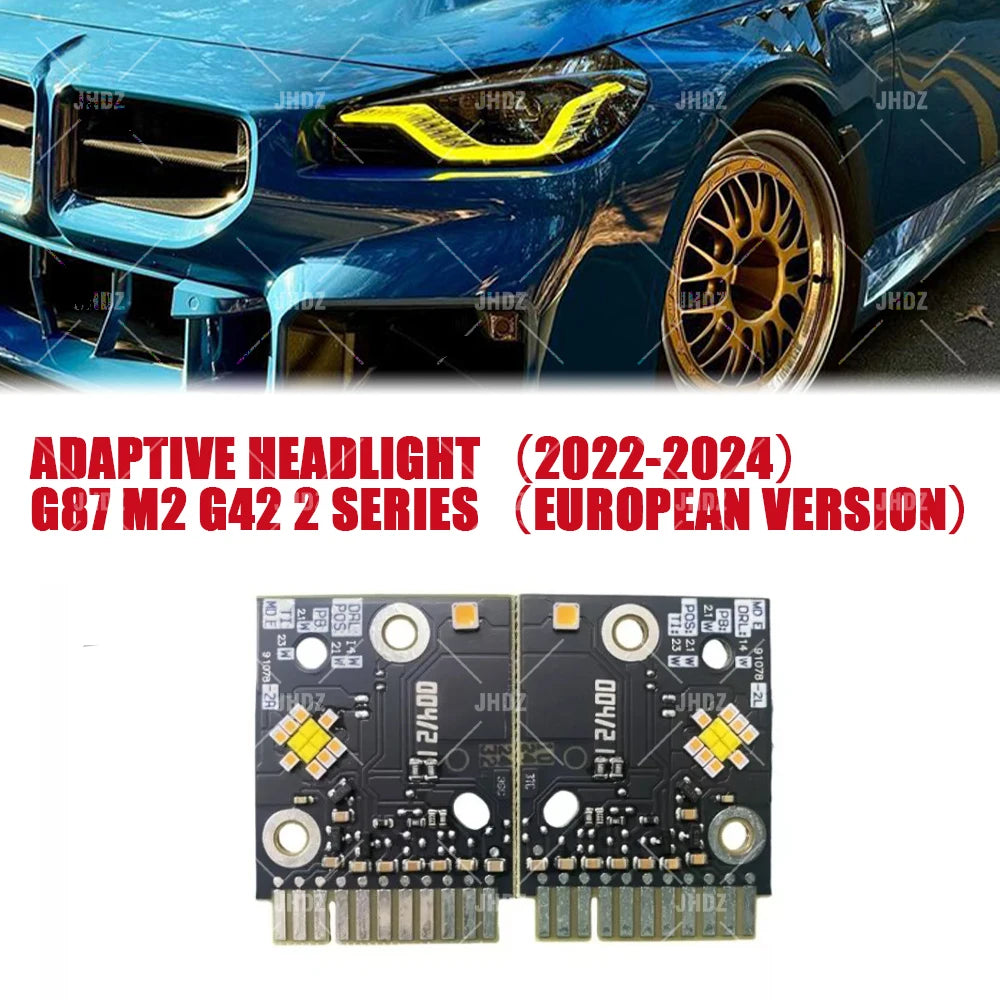 YELLOW ANGEL EYE DRL LED BOARD for G80 G82 G83 G22 G23 G26 G20 G21 G30 G31 G01 G02 G87 G42 G05 G06 G07 G14 G15 G16 G11 G12