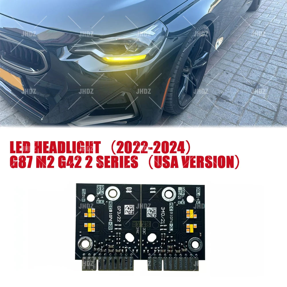 YELLOW ANGEL EYE DRL LED BOARD for G80 G82 G83 G22 G23 G26 G20 G21 G30 G31 G01 G02 G87 G42 G05 G06 G07 G14 G15 G16 G11 G12