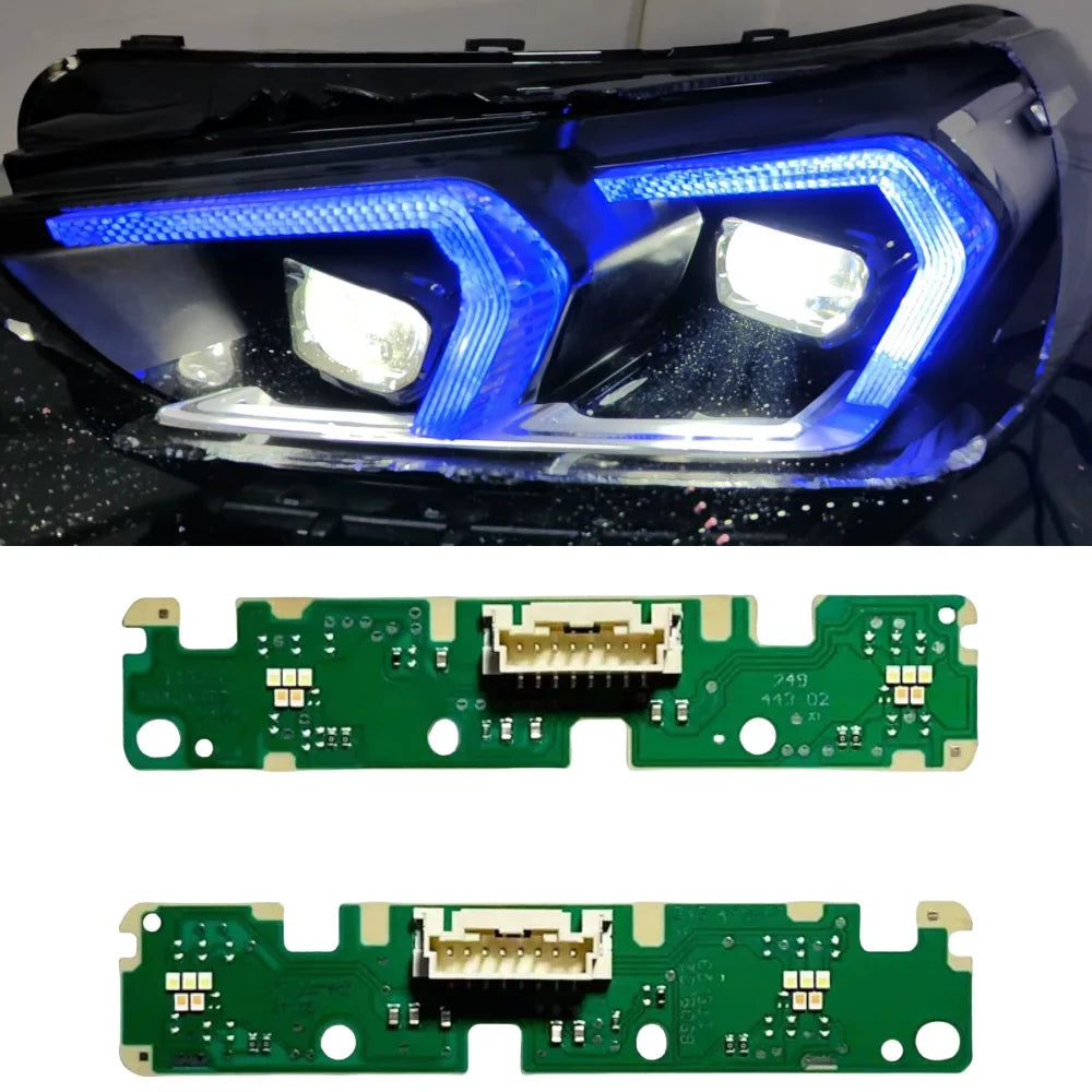 High Quality CSL Yellow Amber Red Blue Not RGBs DRL LED Board 63115A64445 63115A64446 for 2023 2024 BMW X1 U11 U12 Auto Lights
