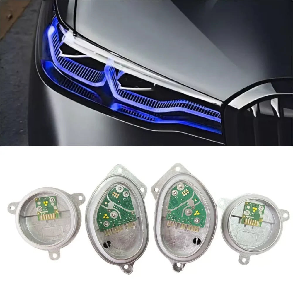 Amber Golden Yellow 12V New Daytime Running Light LED DRL Modules 2020 for X7 G07 40iX 50iX Headlight Angel Eyes