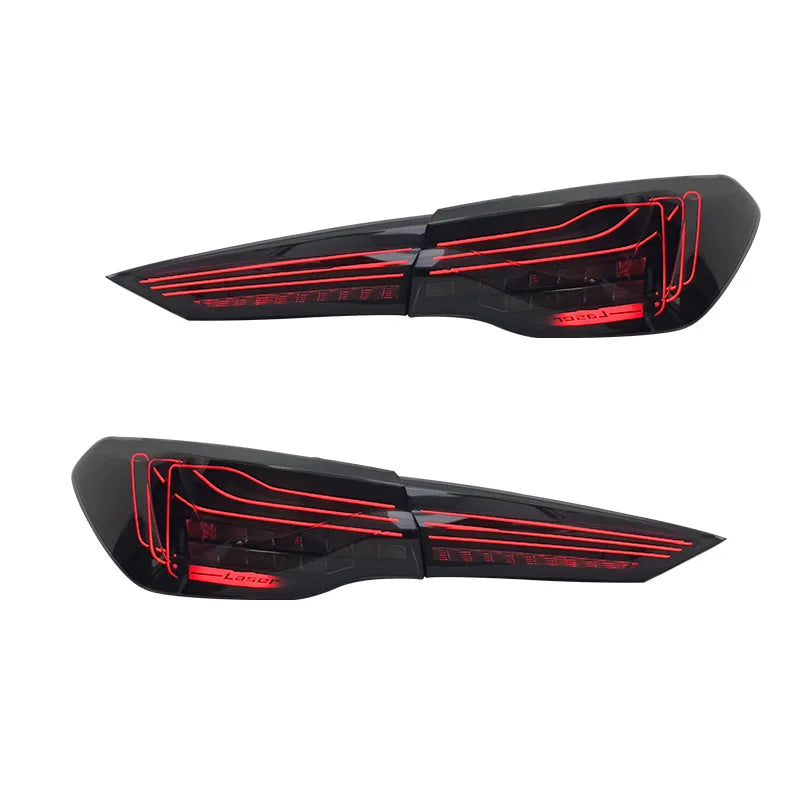 LED Tail Lights for BMW 4 Series 2020-2025 G22 G82 M4 CSL Design Taillight Upgrade Turn Signal New Style Rear Lamps Assembly
